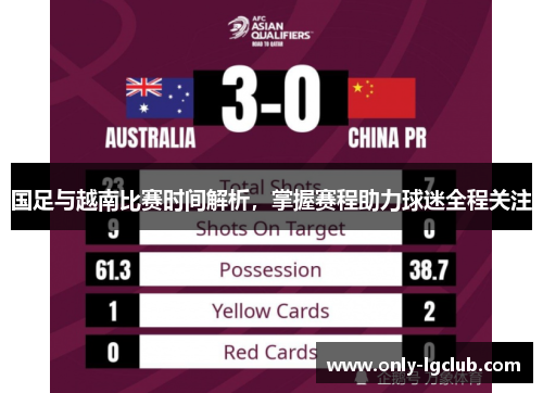 国足与越南比赛时间解析,掌握赛程助力球迷全程关注 国足与越南比赛时间解析,掌握赛程助力球迷全程关注