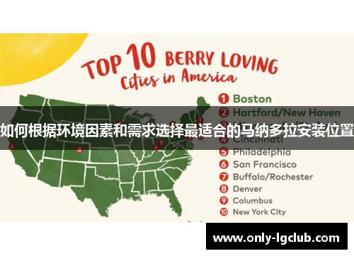 如何根据环境因素和需求选择最适合的马纳多拉安装位置